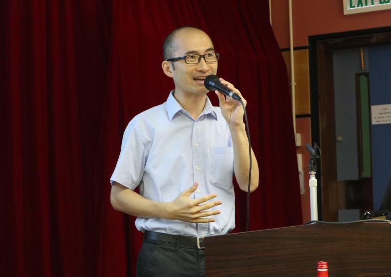 教大講座從後創傷角度看八福 盧家輝：面對創傷須慢慢說出經歷